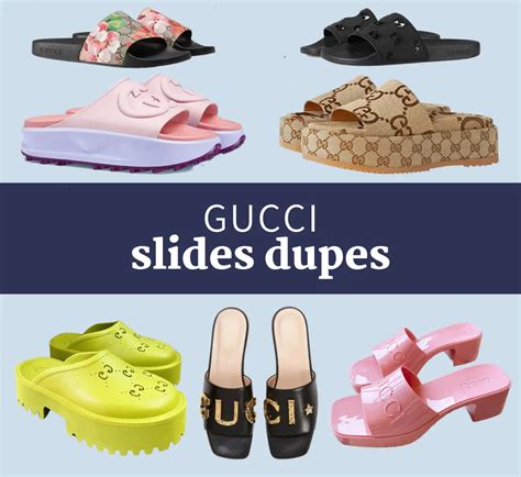 not fake.gucci slides|gucci platform slides dupe.